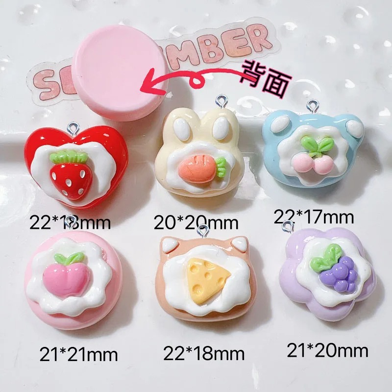 10Pcs Simulation Cute Fruit Ca - Resin Craft Projects recension och pris