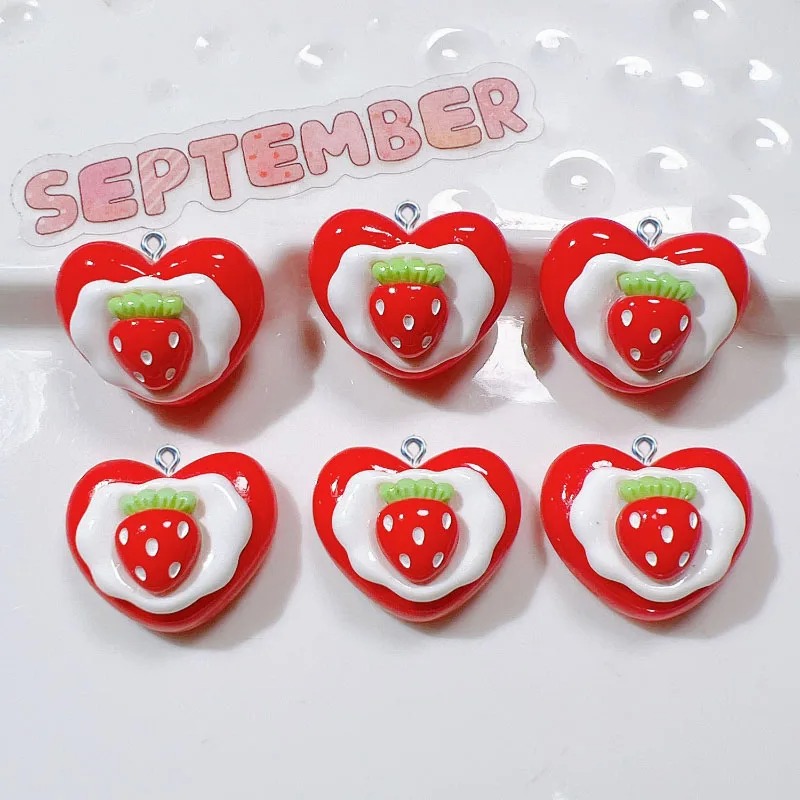 10Pcs Simulation Cute Fruit Ca - Resin Craft Projects recension och pris