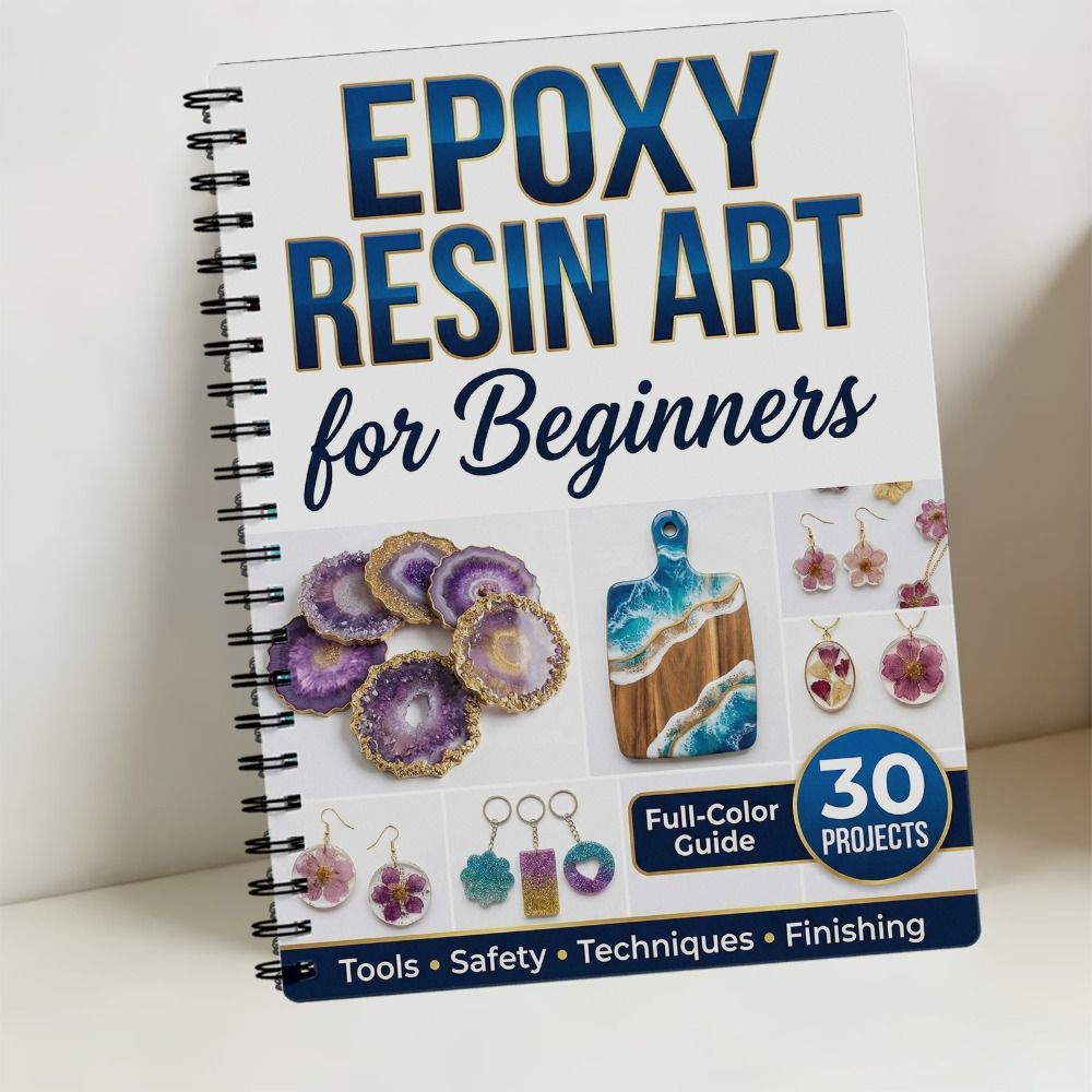 Step-by-Step Epoxy Resin Art H - Resin Craft For Beginners recension och pris