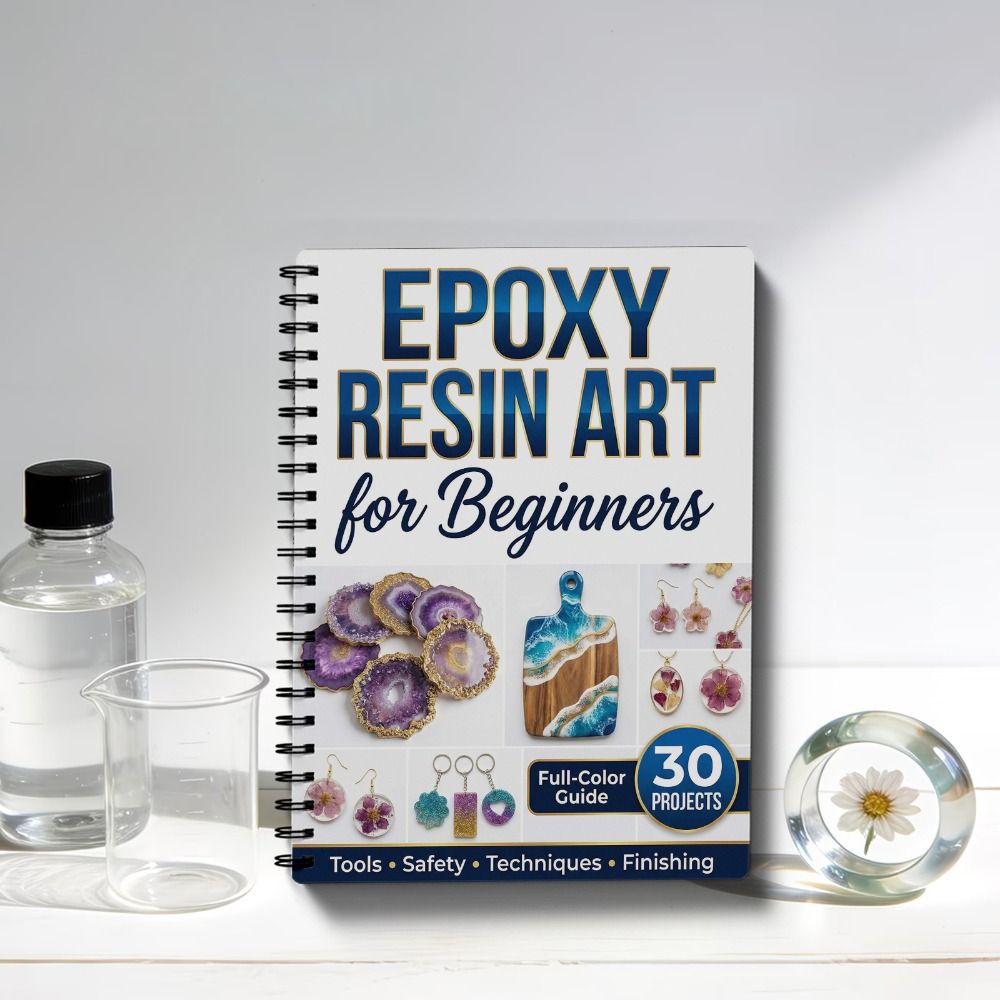 Step-by-Step Epoxy Resin Art H - Resin Craft For Beginners recension och pris
