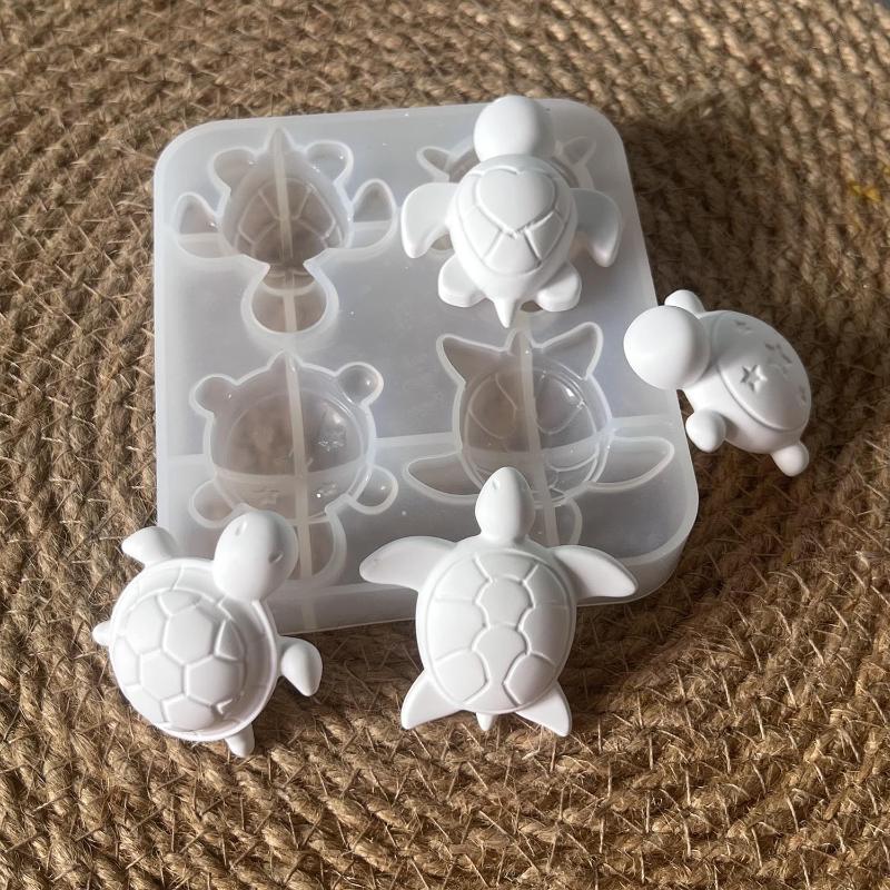 Four Turtles Plaster Silicone  - Gold Foil Flakes recension och pris