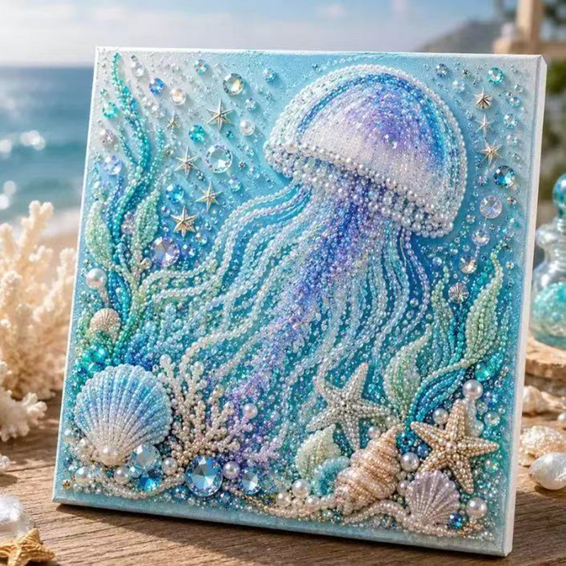 Ocean Diamond Pearl Painting D - Resin Craft For Beginners recension och pris